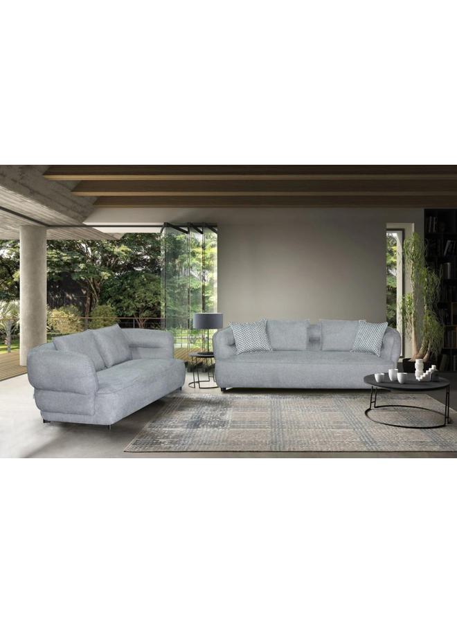 Maria sofa set dark grey