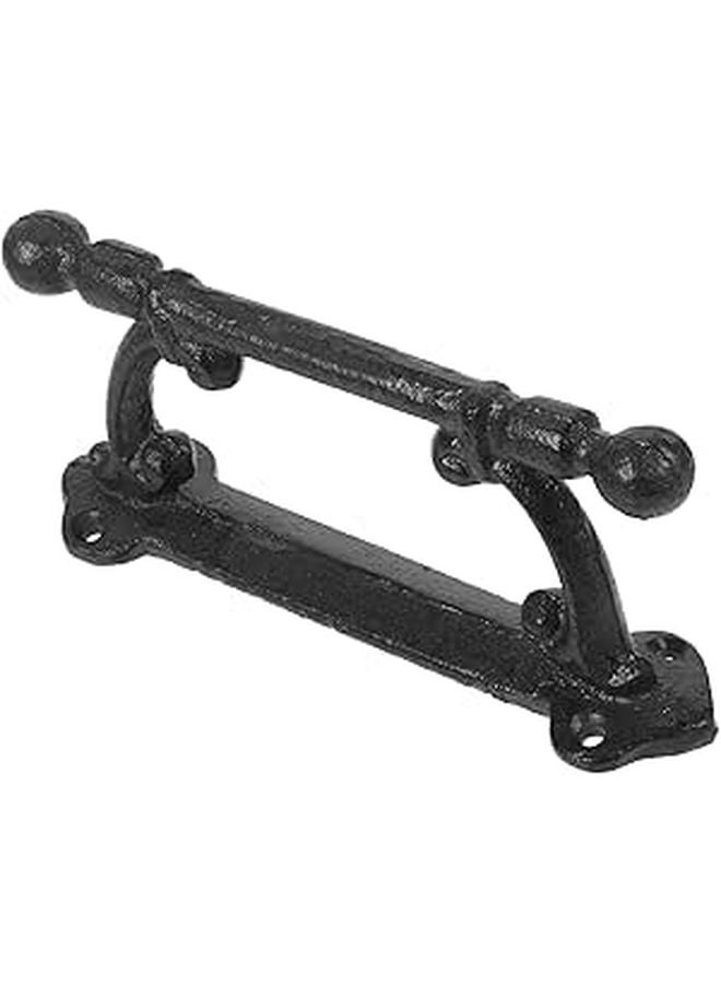 Antique Cast Iron Gate Handle Heavy Duty Pulls Cabinet Door Hardware Outdoor Use - Image 1