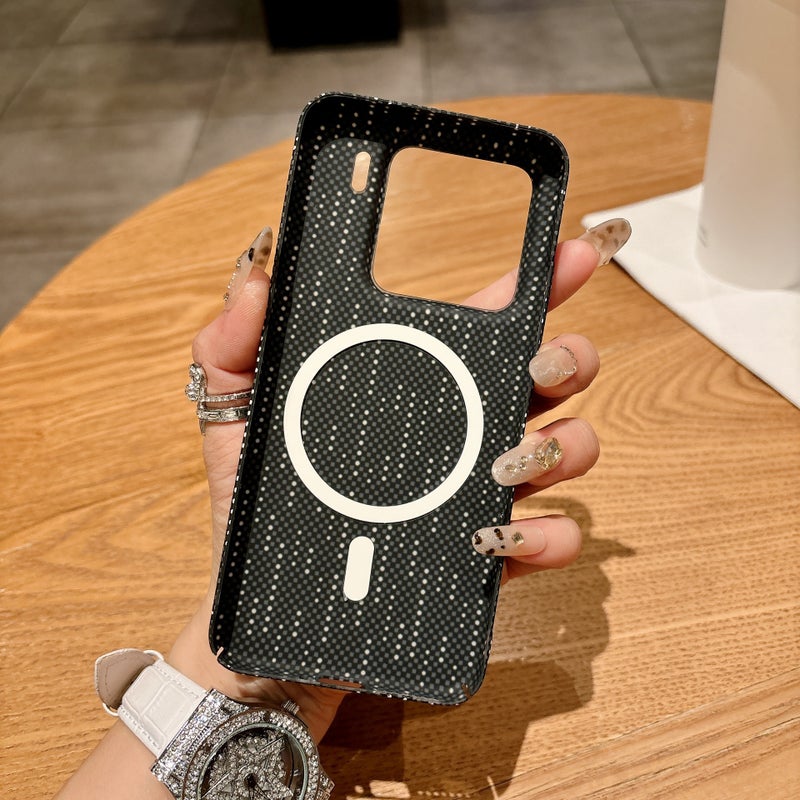 Magnetic Matte PC Phone Case for Xiaomi 17 Pro Max and 15 Pro, Shockproof Full-Body Drop Protection, Anti-Fingerprint Cover - Image 4