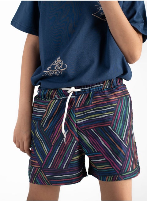 Swim shorts.