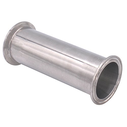 DERNORD Sanitary Spool Tube with Clamp Ends,Stainless Steel 304 Seamless Round Tubing With 2 inch Tri Clamp 64MM Ferrule Flange (Tube Length: 6 Inch / 152MM) - Image 5