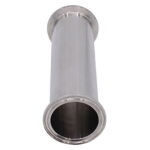 DERNORD Sanitary Spool Tube with Clamp Ends,Stainless Steel 304 Seamless Round Tubing With 2 inch Tri Clamp 64MM Ferrule Flange (Tube Length: 6 Inch / 152MM) - Image 4