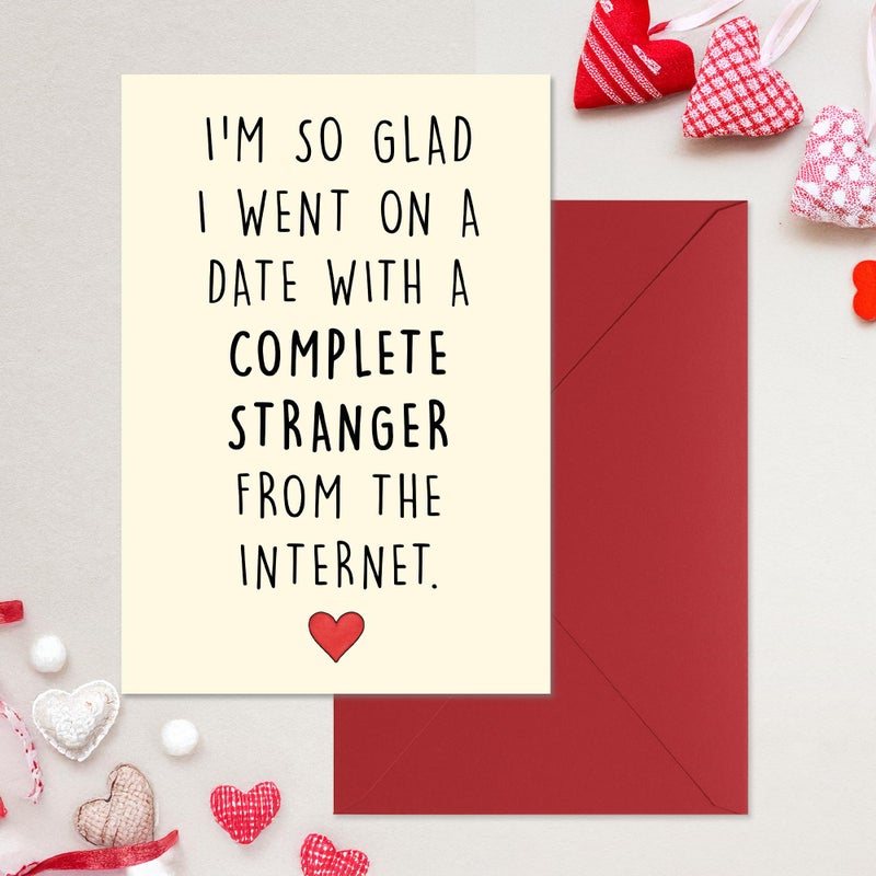 Cheerin Funny Anniversary Card with Envelopes - Humorous Love Cards for Him and Her - Romantic Card for Husband, Wife, Fiance, Boyfriend and Girlfriend - Hilarious Birthday Gift 5x7 Inch - Image 4