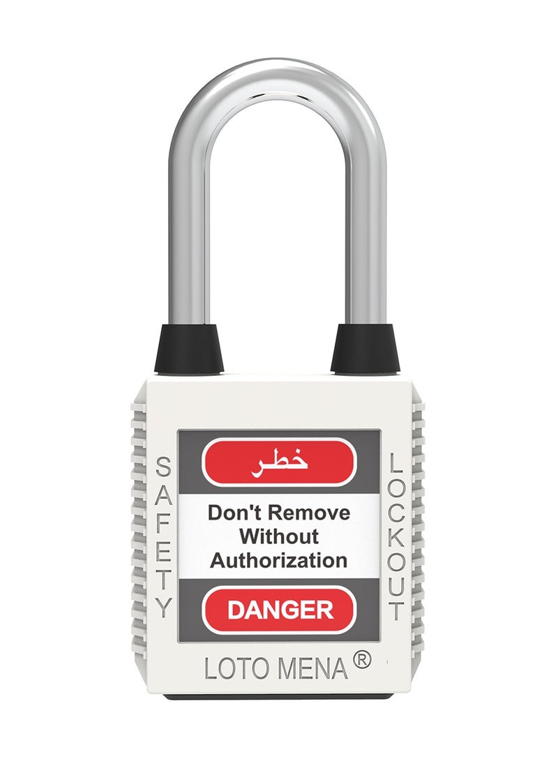 LOTO MENA lotosafety padlock ( white )