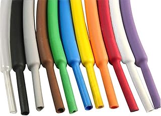 Electriduct Electriduct 1/2" Heat Shrink Tubing 3:1 Ratio Shrinkable Tube Cable Sleeve - 10 Feet (Black)  - Image 1