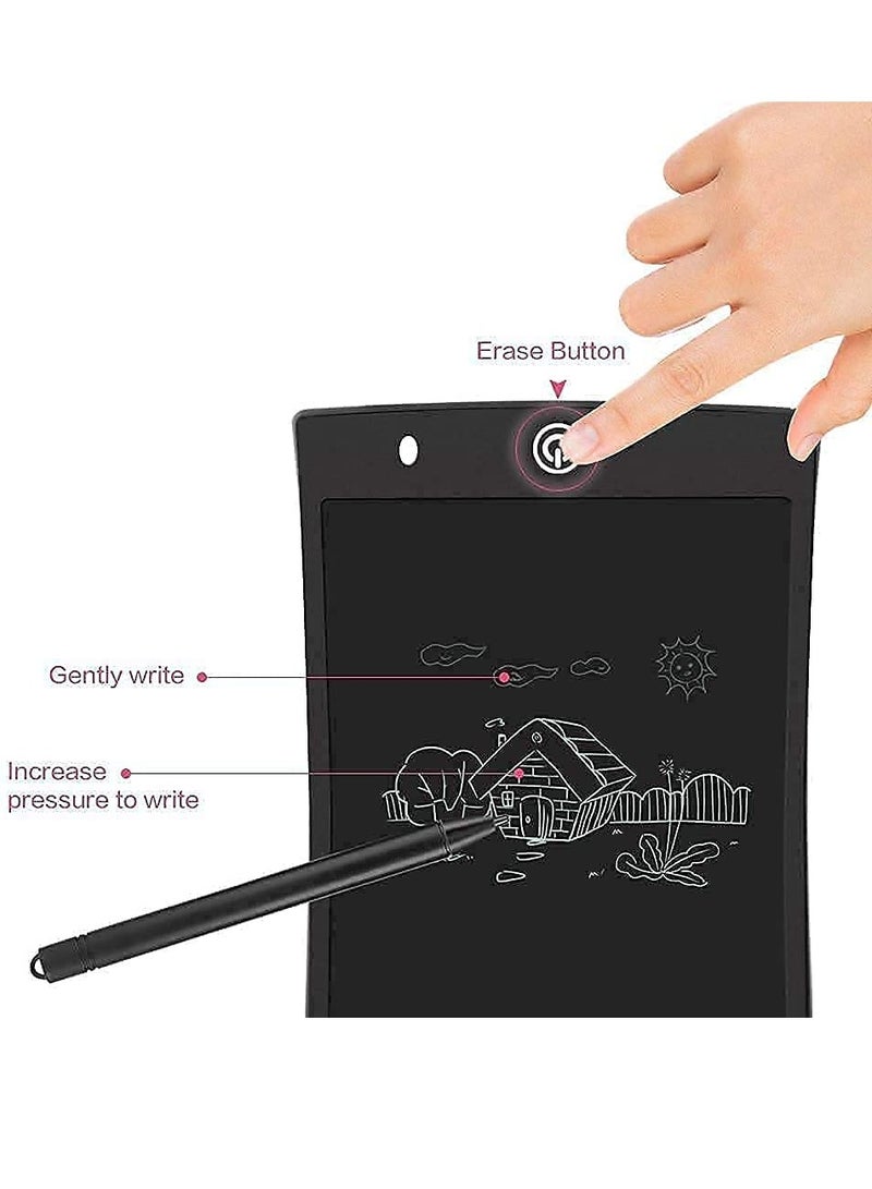 ELTRAZONE لوحة كتابة/تابلت SCMEBE محمولة أندرويد 6.0 مارشميلو 8.5 بوصة LCD كاتب إلكتروني ورق رقمي بلا ورق لوح رسم ملاحظات للأطفال، متعدد الألوان - Image 4
