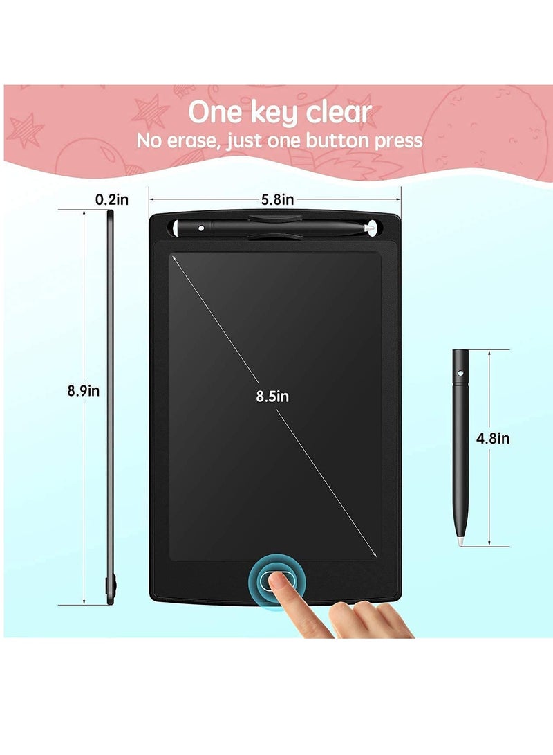 ELTRAZONE لوحة كتابة/تابلت SCMEBE محمولة أندرويد 6.0 مارشميلو 8.5 بوصة LCD كاتب إلكتروني ورق رقمي بلا ورق لوح رسم ملاحظات للأطفال، متعدد الألوان - Image 3