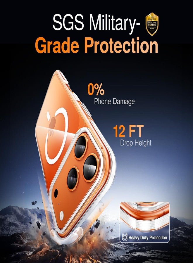 SMARTDEVIL iPhone 17 Pro Max Case Magsafe with 2 Pack Screen Protector, Alignment Frame, Ultra-Thin iPhone case, Strong Magnetic Phone Case, Non-Yellowing, Stay Original，White - Image 2