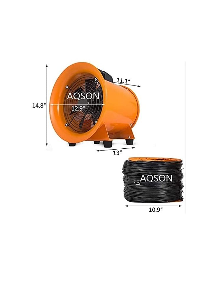 AQSON Duct Fan With 5 Meters Flexible Hose (16") - Image 2