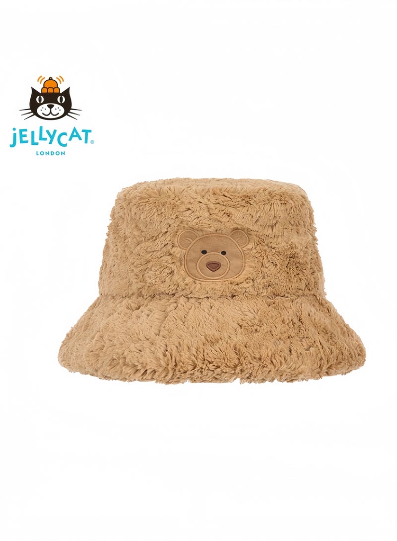 Jellycat Barcelona Bear Fisherman Hat Plush Hat Gift New  Product - Image 1
