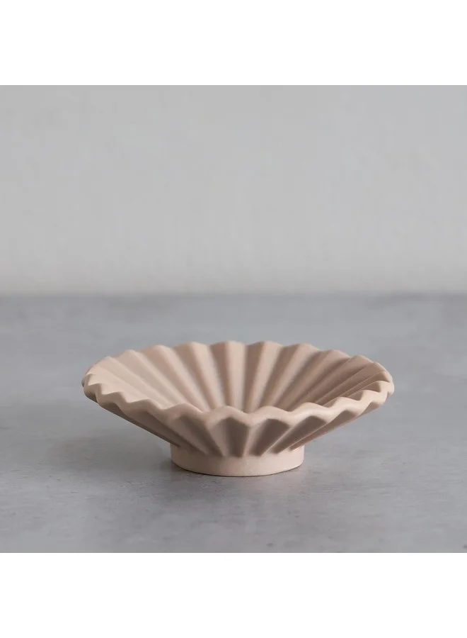Home Box Tilden Bouquet Design Ceramic Candle Dish 11 x 11 x 3 cm