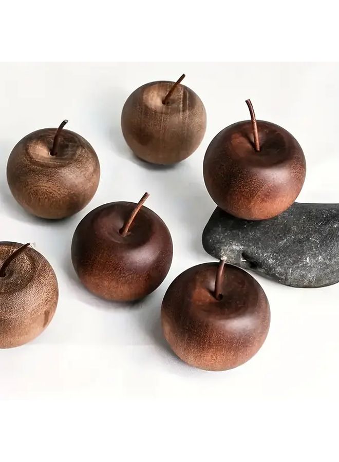 2 Pack Apple Wood Aromatherapy Diffuser Natural Sandalwood Automatic Fragrance For Home Office - Image 3