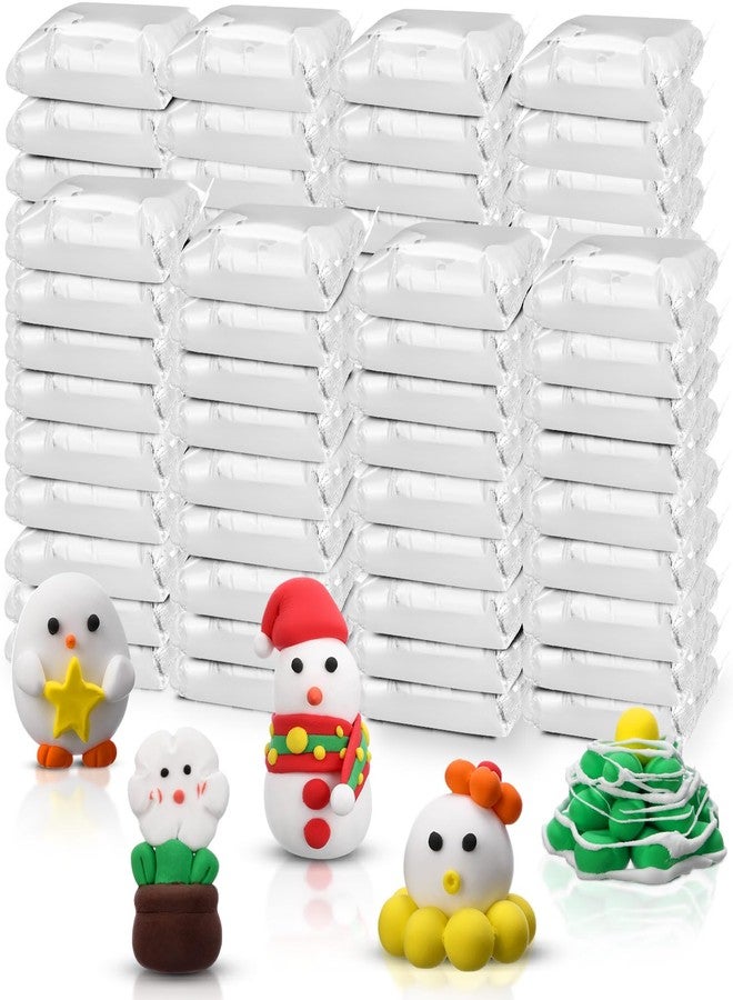 WinnerWhy 72 Pcs 38oz Air Dry Clay Modeling Magic Ultra Light Modeling Clay for Kids DIY for Sculpting Air Dry School Gift(White) - Image 1