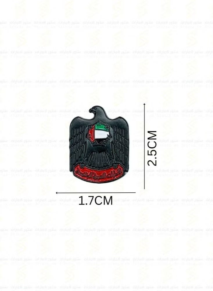 Generic 5-Pieces Emirates - Black Logo Sticker for Mobile, Laptop, I pad, Backpacks, Jackets, and Collectors Walls, Doors, Cars, Trucks, Motorcycles & Laptops  - Image 3