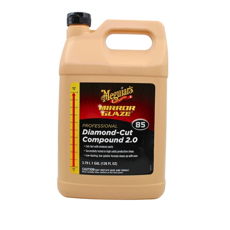 Meguiar's M8401 Mirror Glaze Professional Compound Power Cleaner, 1 Gallon - Image 4