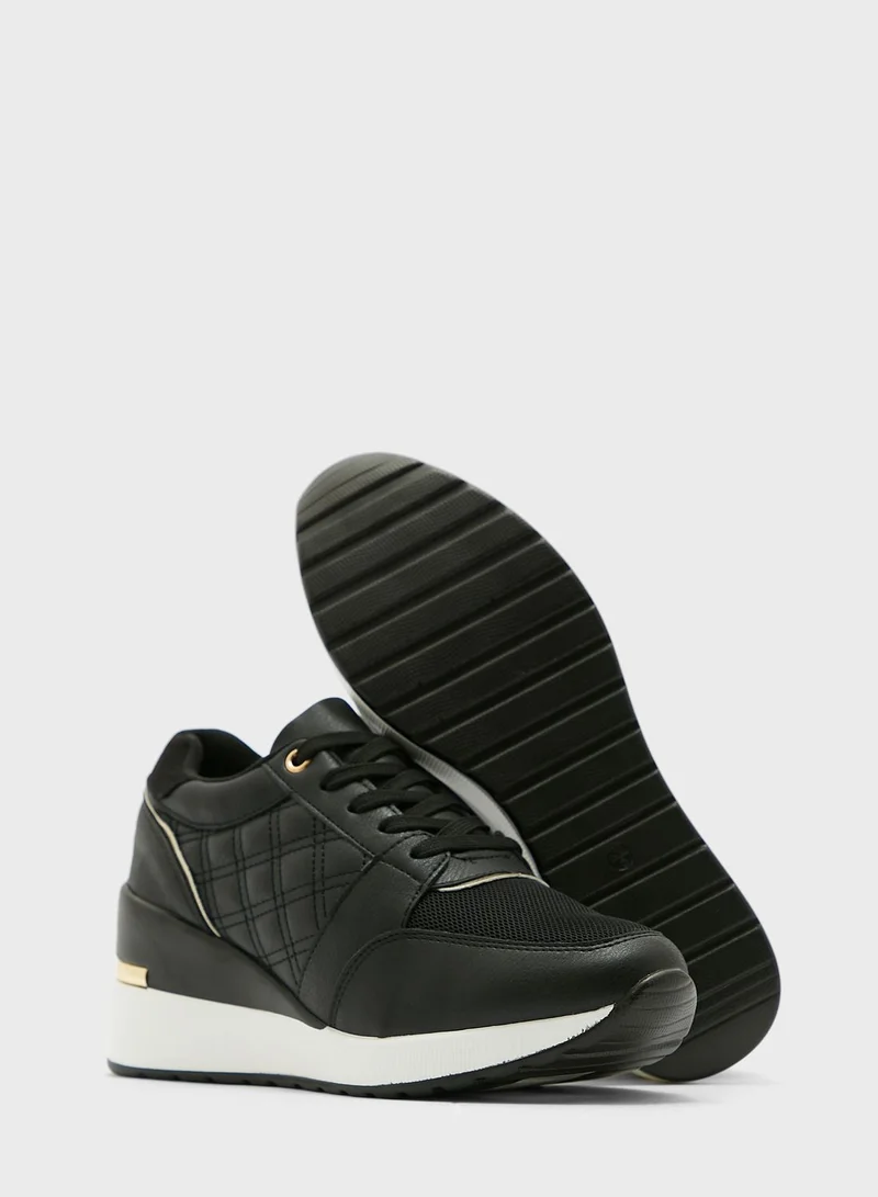 NEW LOOK Lace Up Low Top Sneakers