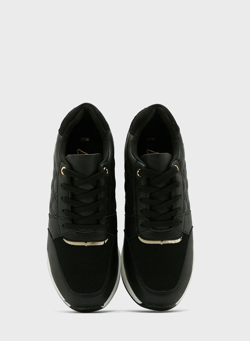 NEW LOOK Lace Up Low Top Sneakers