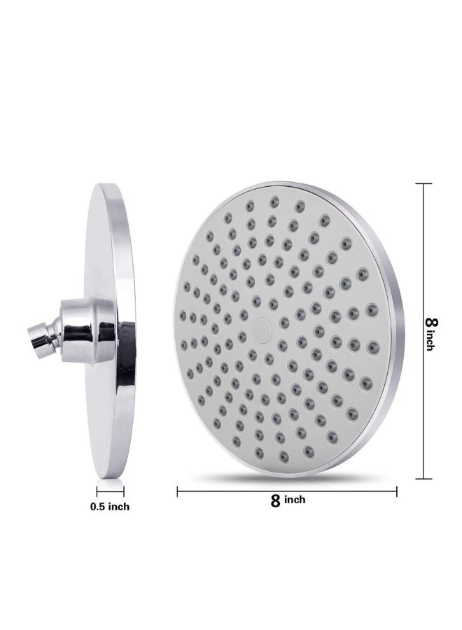 Adjustable High Pressure Shower Head Silver 25 x 8 x 25centigram - Image 2