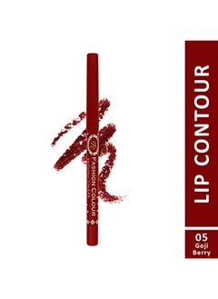 Fashion Colour Lip Liner Lip Contour Line & Fill Waterproof Long Lasting Smudge-proof Transferproof Matte Finish Gogi Berry 10gm  - Image 2