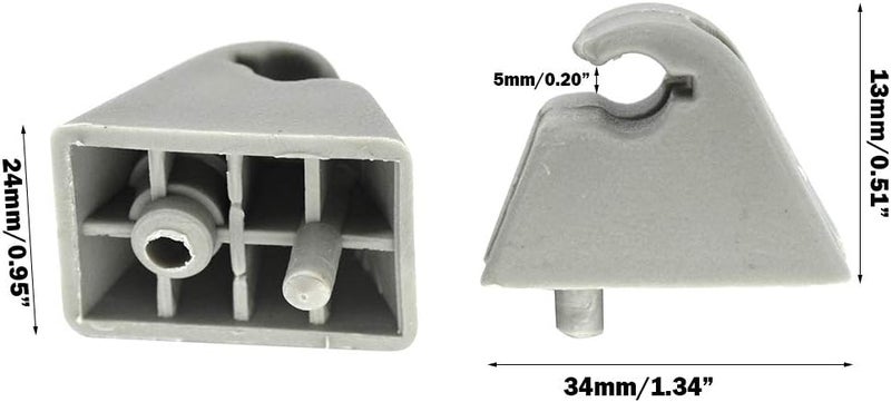 Wivplex Sun Visor Hook Clips for Chevrolet and Holden - Image 2