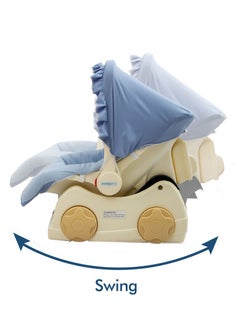 Mamalove Baby Carry Cot Swing with Storage Box  - Image 5