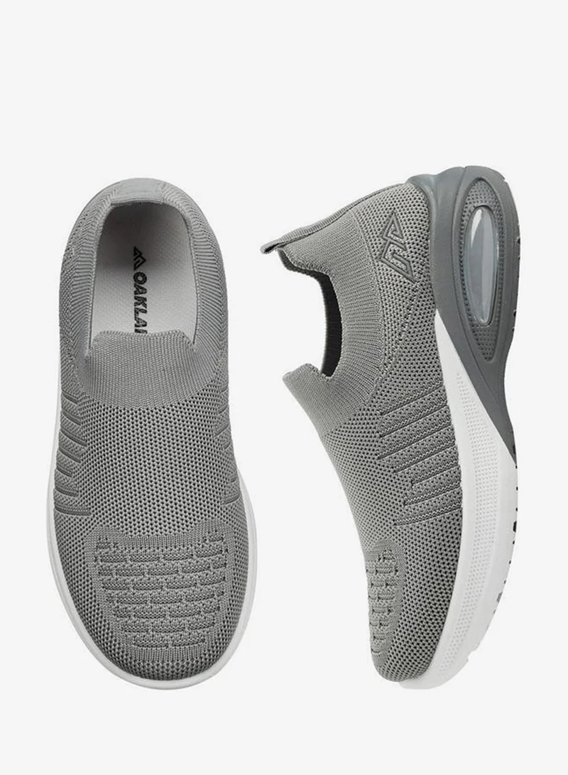 Oaklan by Shoexpress Grey Boys Slip-On Sports Shoes for Women | Best Price UAE