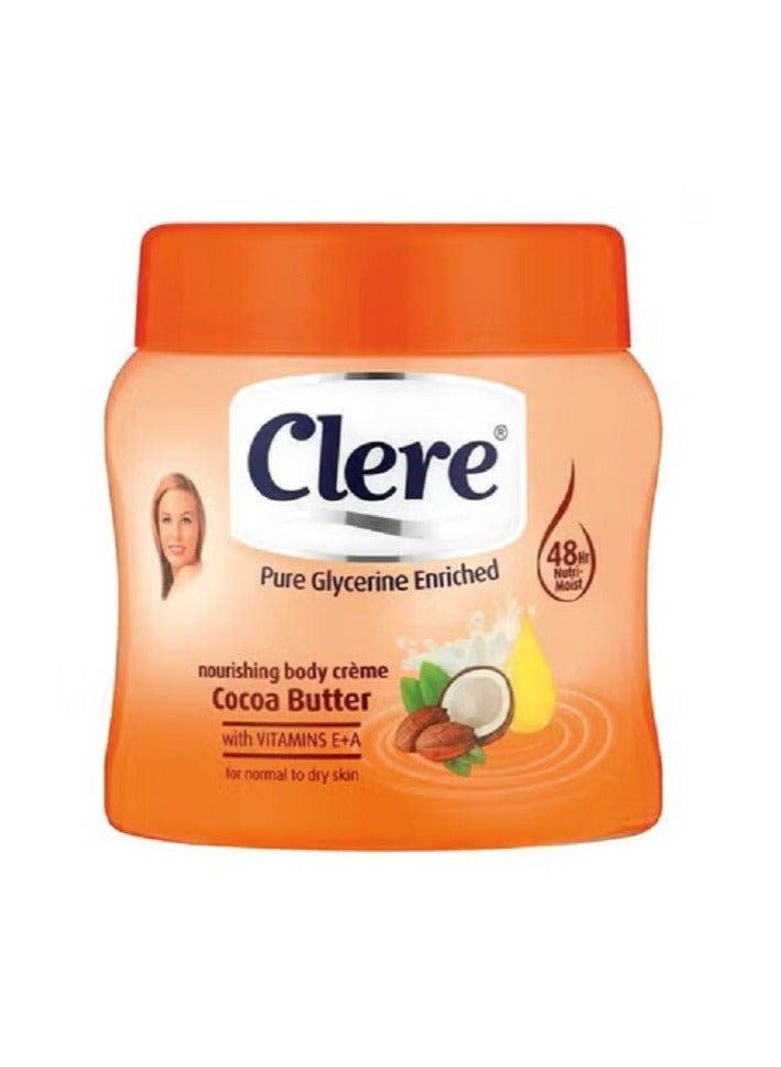 CLERE Cocoa Butter Body Cream 125ml