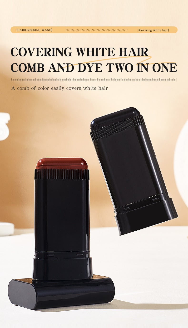 Portable Hair Dye Stick - Quick White Coverage, Easy Application, Quickly Dye Hair, Long-Lasting for All Hair Types , Sleek Design - Image 4