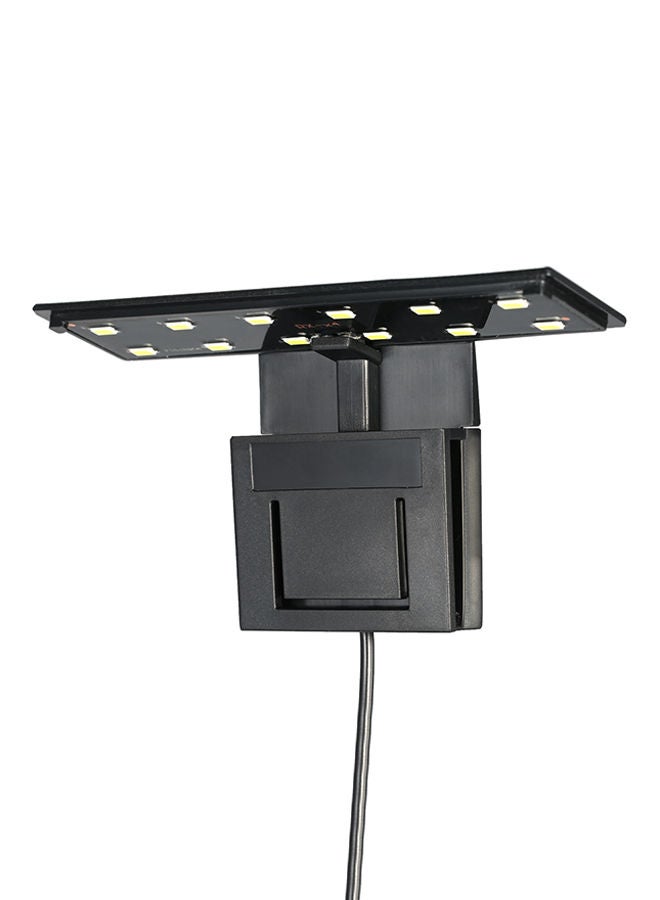 NIBEMINENT 5W Clip-On Lighting Lamp With 12 LEDs For Aquarium Black - Image 2