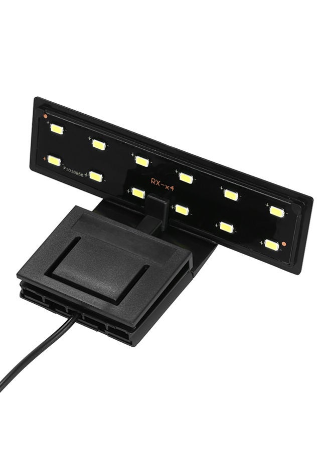 NIBEMINENT 5W Clip-On Lighting Lamp With 12 LEDs For Aquarium Black - Image 4