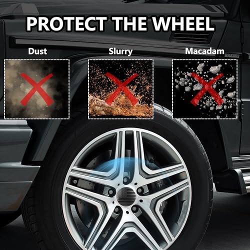 KIFIDAN 4PCS American Flag Car Wheel Center Caps Sticker,Wheel Hub Caps Sticker Compatible with 56mm/2.2 Inch Wheel Hub Caps,Automotive Exterior Accessories Center Caps for Rims Car Decorations (Black Flag) - Image 4