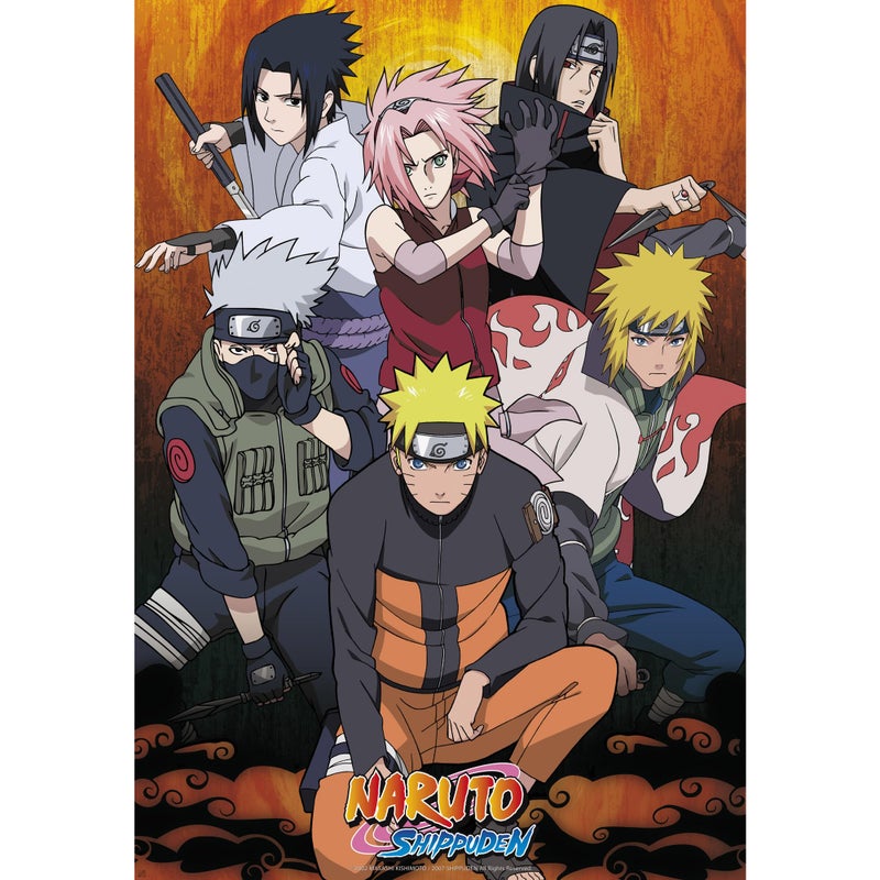 ABYstyle  NARUTO SHIPPUDEN  Group Poster 915 x 61