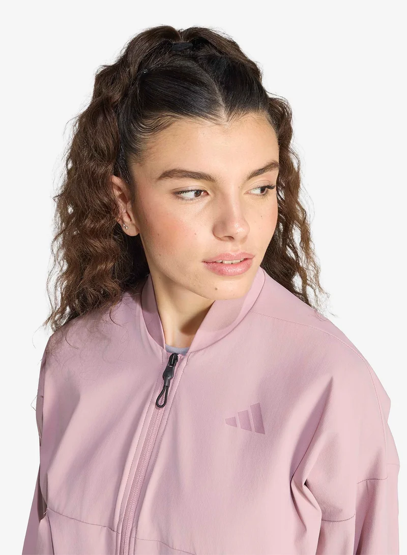 Adidas MAGMAU Z.N.E. Woven Bomber Jacket for Women | Best Price UAE