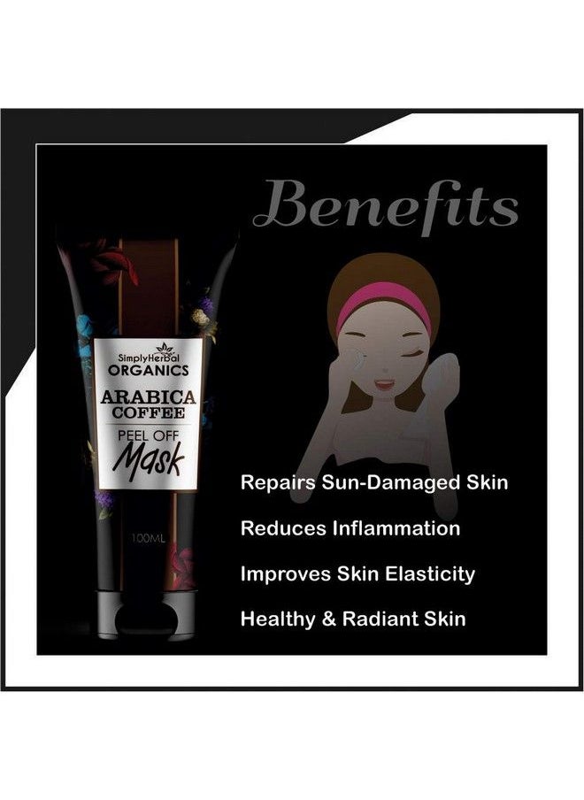 Simply Herbal - Organics Arabica Coffee Peel Off Mask With Aloe Vera Extract - Image 1