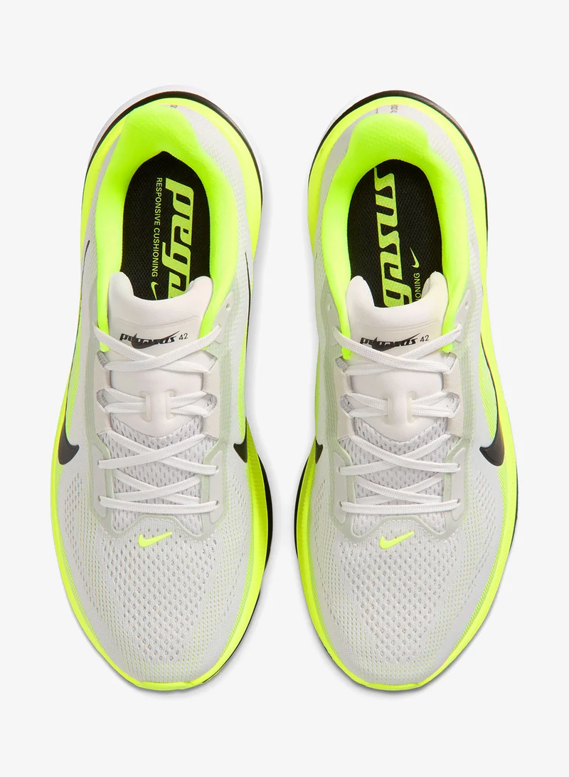 Nike PHOTON DUST/BLACK-VOLT-WHITE Air Zoom Pegasus 42 for Men | Best Price UAE