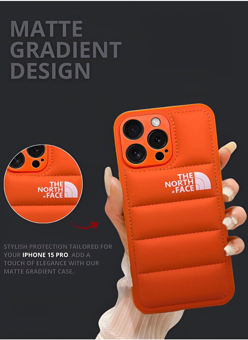THE NORTH FACE - iPhone 15 Pro Case - Full Protection Shockproof with Stylish Modern Design and Durable Materials for Long-Lasting Comfort and Use - Image 1