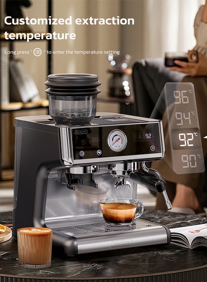 هيبرو آلة القهوة hi166-Barista Pro ، نظام غلاية القهوة ، فول لإسبريسو ، طقم كامل لمطعم فندق المقهى ، H7A ، 20Bar ، - Image 4