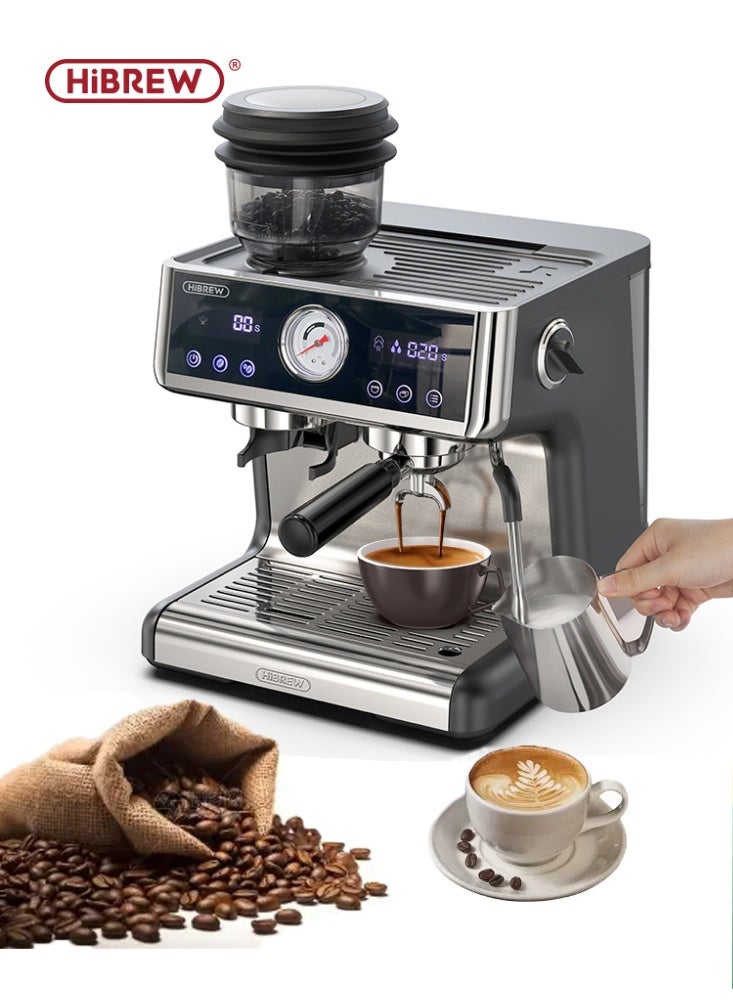 Dual Boiler System Barista Pro 20Bar Bean To Espresso Cafeteria Coffee Machine With Full Kit For Cafe Hotel Restaurant H7A