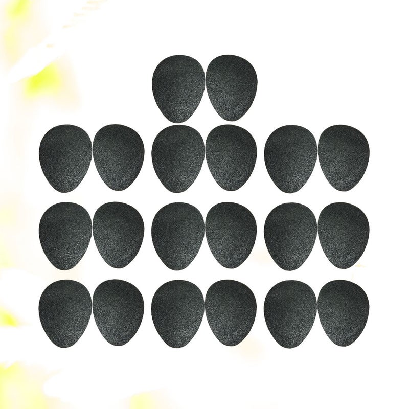 10 Pairs Anti- Forefoot Shoes Pad Cowhells Shoe Insoles Adhesive Half Insoles (Large) - Image 3