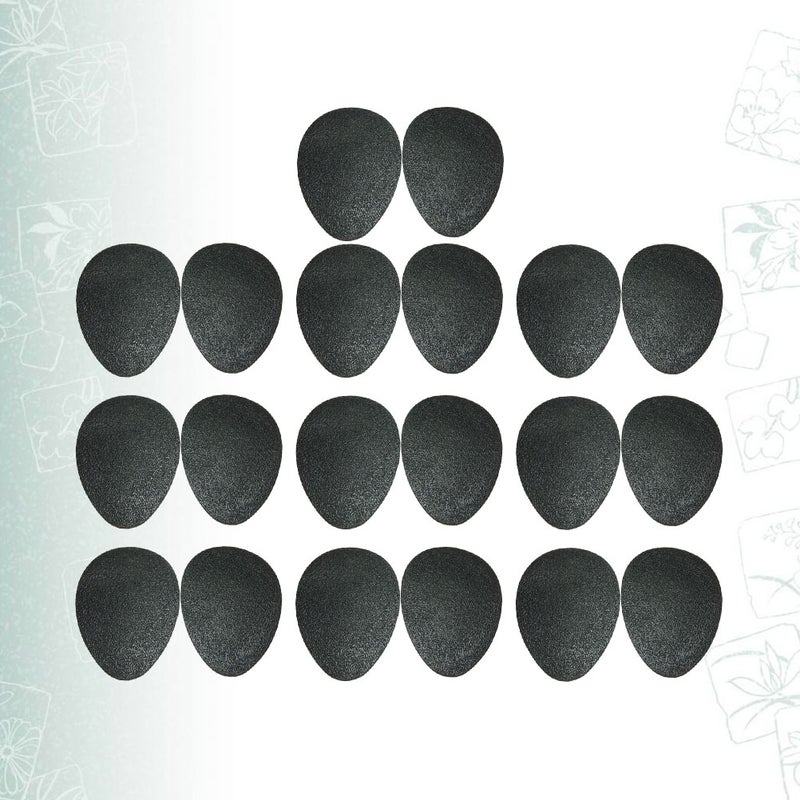 10 Pairs Anti- Forefoot Shoes Pad Cowhells Shoe Insoles Adhesive Half Insoles (Large) - Image 5