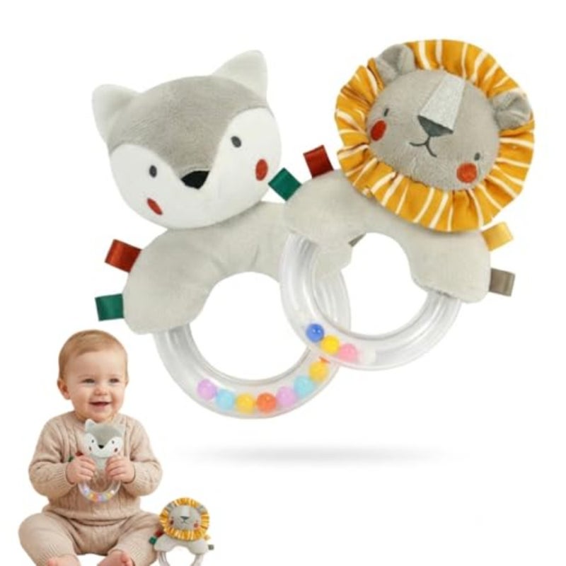 Baby Rattles 0-6 Months Newborn Toys Infant Toys 0-6 Months Rattles for Babies 0-6 Months Baby Toy, Soft Colors Baby Toy for 0 3 6 9 12 Months - Image 1