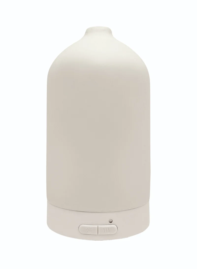 Aroma Home Serenity Ceramic Ultrasonic Diffuser - Cream