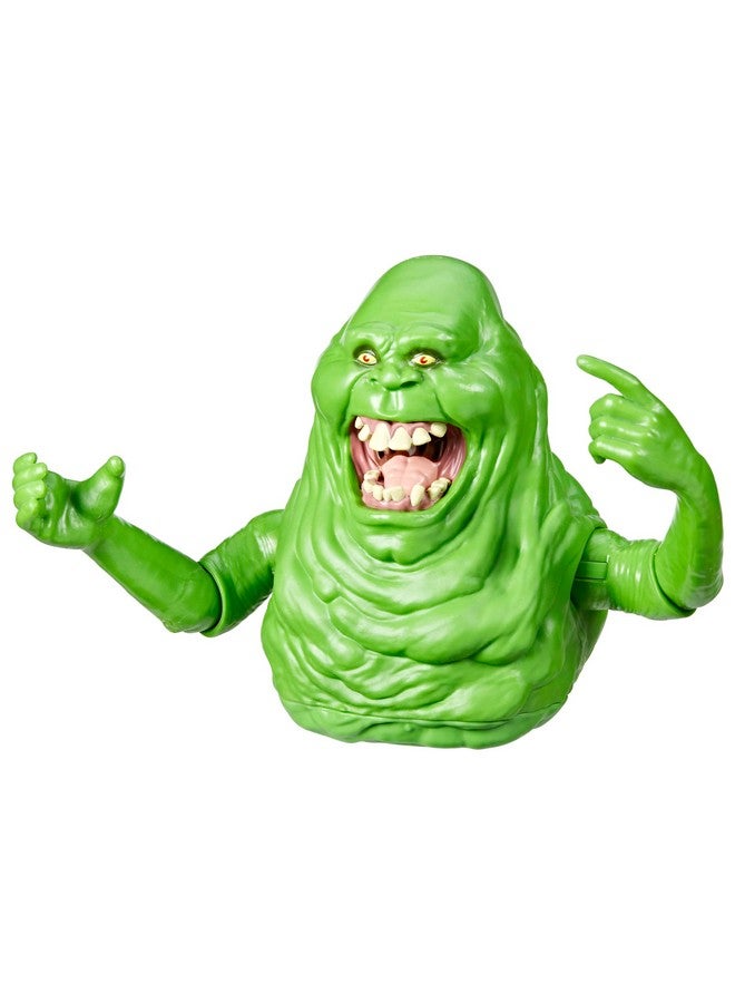 GHOSTBUSTERS Squash & Squeeze Slimer Animatronic Toy, 40+ Sound Effects, Interactive 7-Inch Green Ghost, Toys For Ages 4+ - Image 1