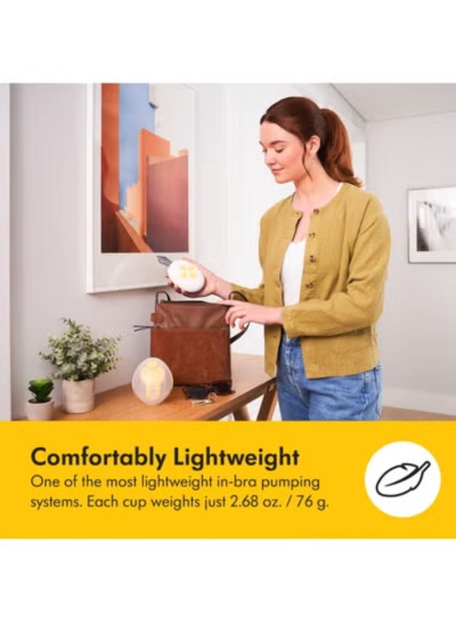 Medela Solo Hands-Free Single Electric Breast Pump, Lightweight and Compact Design, Compatible with Medela Family App - Image 5