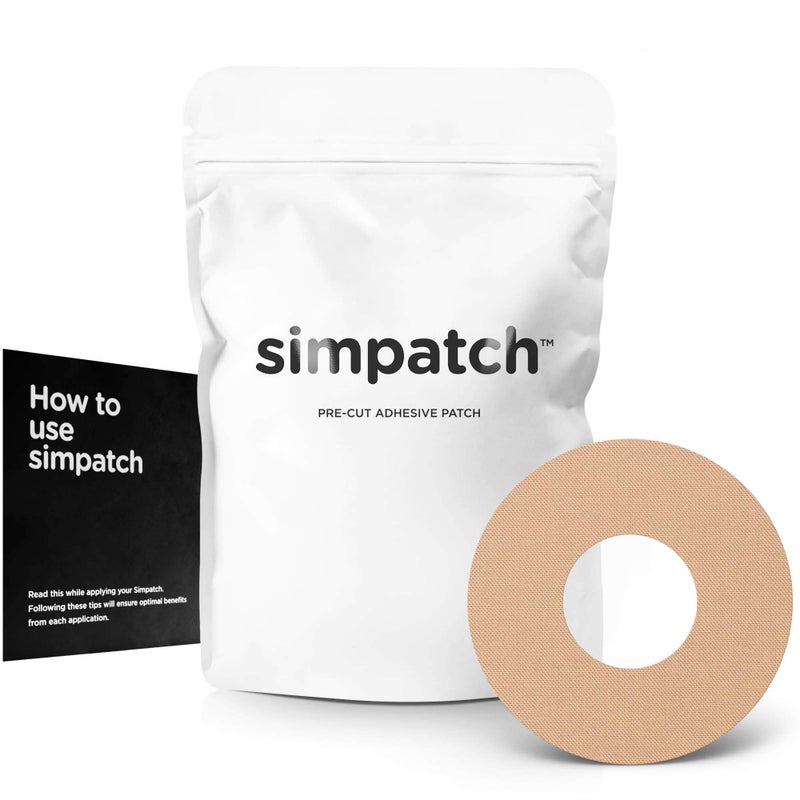 SIMPATCH Adhesive Patch Pack of 30 Multiple Colors Available Beige