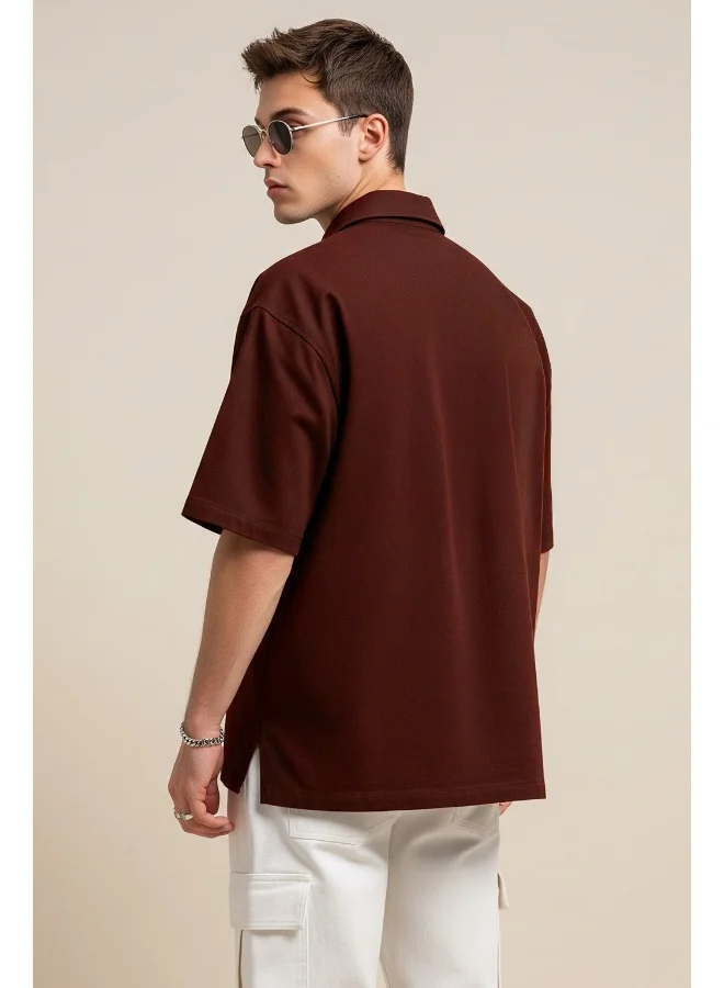 فيردو Veirdo Men’s Oversized , Plus Size  & Regular Fit T-Shirt | Premium Cotton Casual Tee