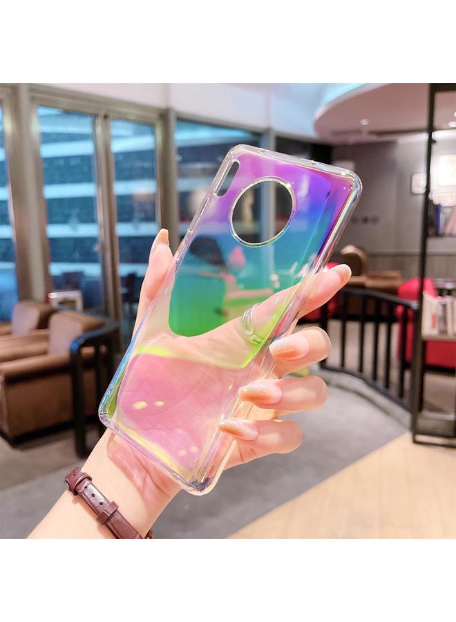 جرين تايجر جراب لهاتف Huawei Mate 30، جراب واقٍ ملون من مادة البولي كربونات مطلي بالكهرباء - Image 3