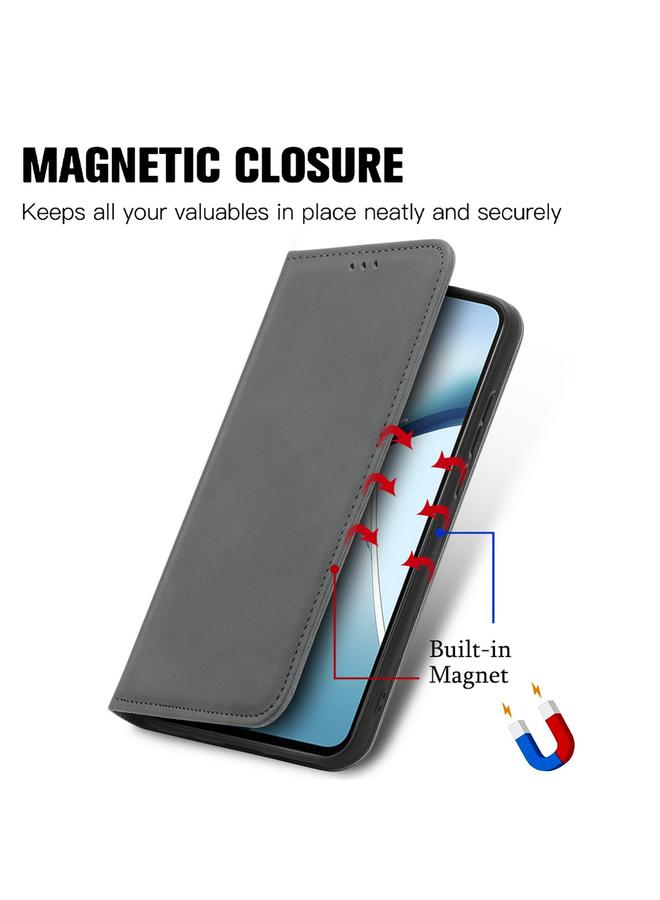 S-TOP Case For Nothing Phone 2a Plus Retro Skin Feel Magnetic Flip Leather Phone Case - Image 5