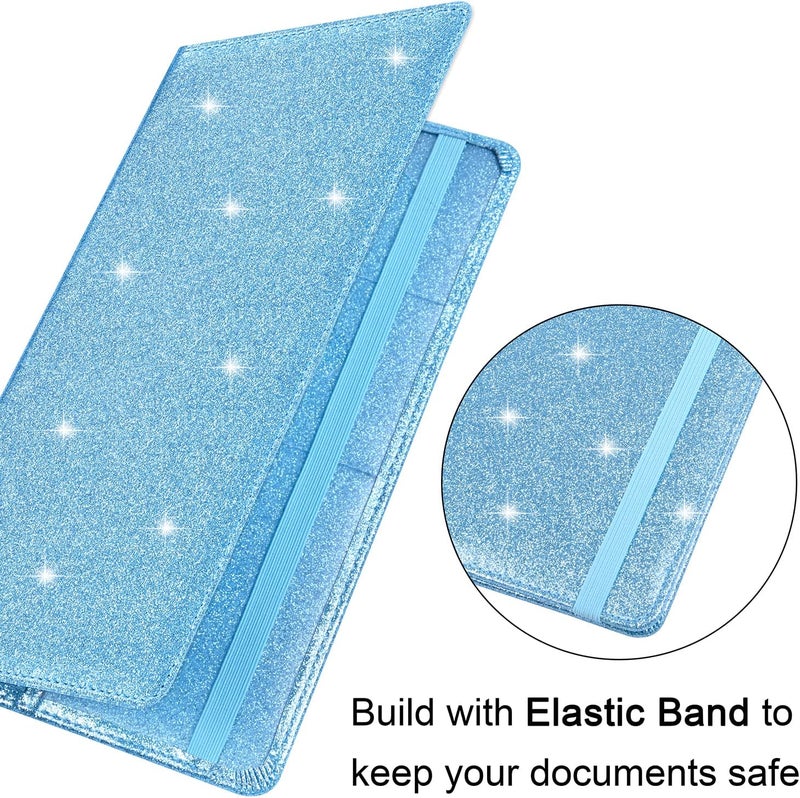 Wisdompro Car Document Holder Organiser, PU Leather Vehicle Insurance and Registration Holders Wallet Case for ID Card, Driving Licence, Key Contact Information Cards - Image 4