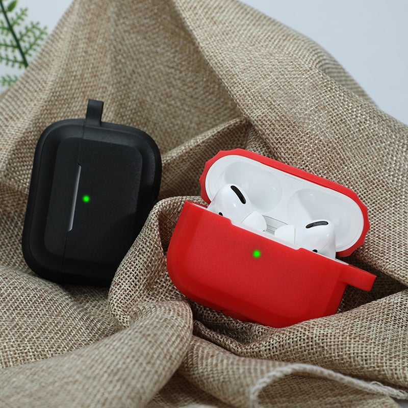 Bluetooth Earphone Soft Silicone Case For AirPods1/2 (Luminous White)